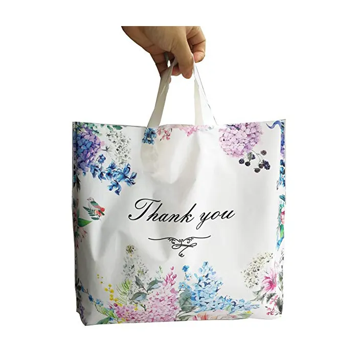 Bolsas de plástico para compras, bolsas de Boutique, venta al por menor para todo tipo de productos de lujo de alta gama