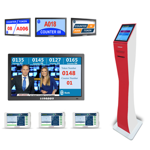 Very Cheap Price Wireless Customer Service Counter LCD <strong>Display</strong> Touch Screen Automatic Self Service QMS <strong>Queue</strong> <strong>Management</strong> <strong>System</strong>