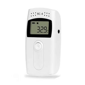 Elitech RC-4 <strong>Temperature</strong> <strong>Data</strong> <strong>Logger</strong> with <strong>External</strong> Temp <strong>Sensor</strong> Thermocouple Thermometer Audio Alarm - Product Image 1