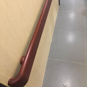 Hospital and Hotel <strong>PVC</strong> and Aluminum Wall Mounted Corridor Guard Handrails - Product Image 1