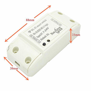 1CH 7 v 9 v 12 v 24 v DC Interruttore WiFi Relè Modulo di Controllo per Telefono Domotica Su Android e IOS per la Luce Porta Del Garage di casa intelligente - Product Image 3