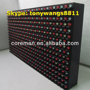 Outdoor DIP PH10/PH12/PH16/PH18/PH20/PH25 Full Color <strong>Led</strong> Dispay Module Rgb 2r1g1b Video - Product Image 1
