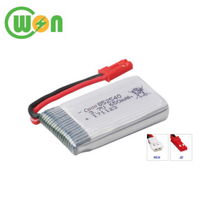 600mah 800mah Batteries 5c 25c 3.7V 600mAh 650mAh Rechargeable Lipo Drone Battery 802540 for <strong>Syma</strong> <strong>X5</strong> X5c X5HC X5HW CX-30 - Product Image 2