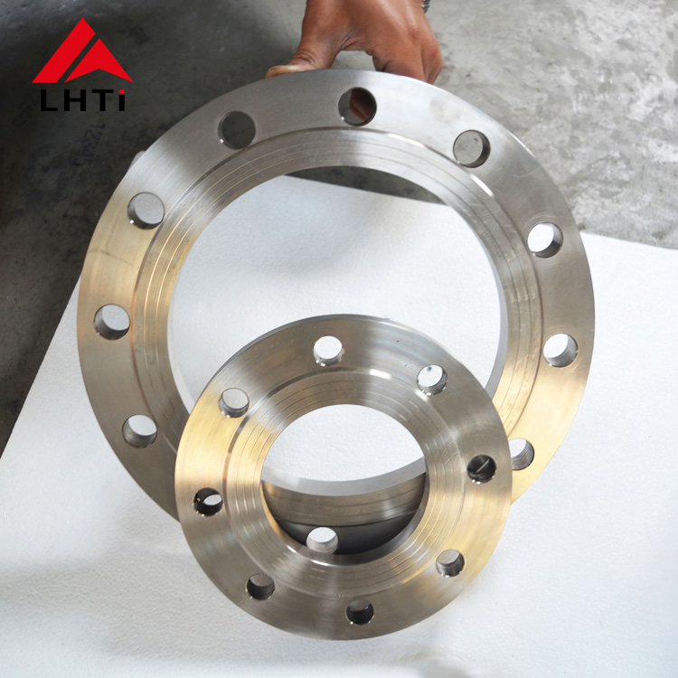 Gr1 Gr2 Gr5 Gr7 Gr12 Titanium PL Flange For Industrial Pipe Connection 1