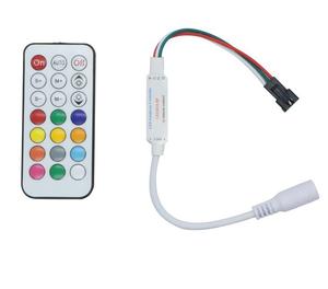 21Key DC5V WS2811 WS2812B ИК светодиодный пиксельный контроллер для светодиодных лент полноцветный светодиодный контроллер - Product Image 4