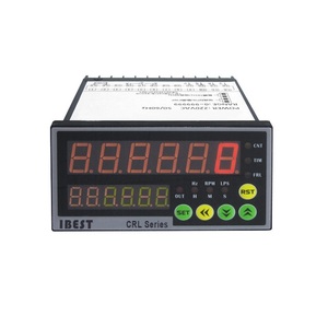 IBEST CRL Pantalla LED de 6 dígitos Contador de medidor de velocidad de línea Tacho de frecuencia RPM Temporizador de conteo preestablecido digital multifunción - Product Image 4
