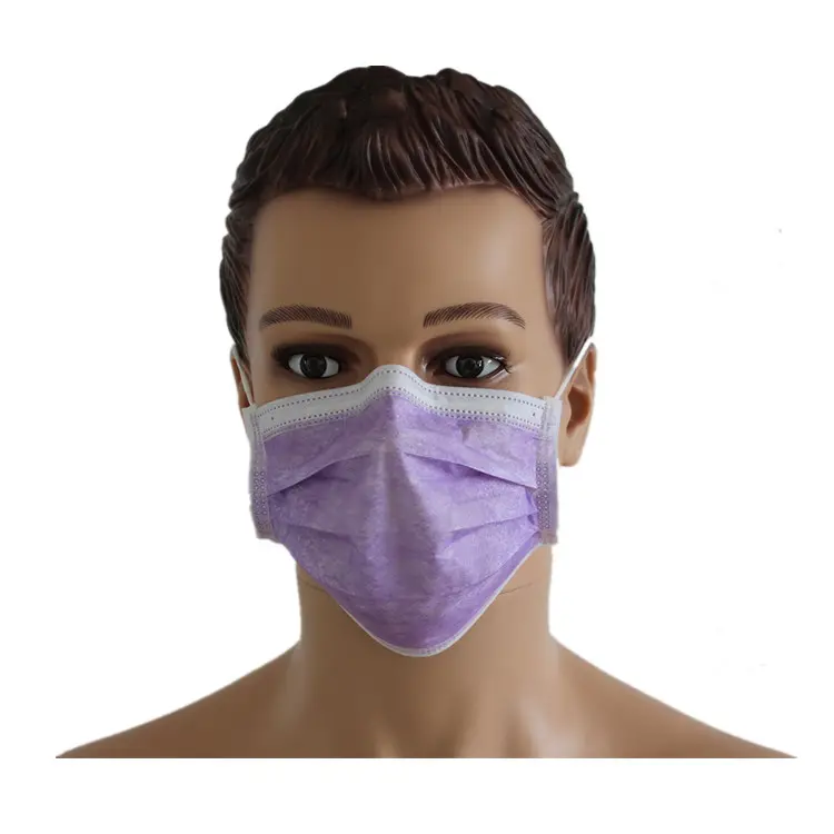 Mascarilla quirúrgica desechable no tejida, máscara médica de 3 capas, EN14683, Tipo II, 50 Uds.