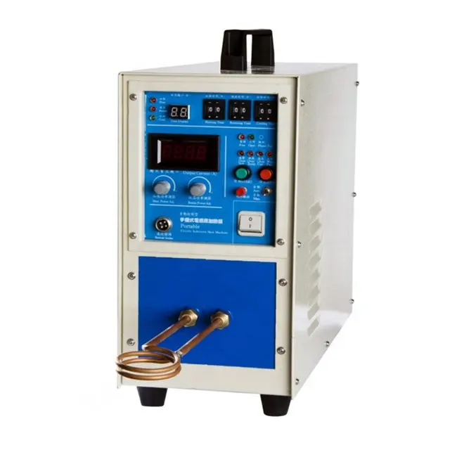 Fabrika düşük fiyat IGBT 50kw Dişli Metal söndürme ısıl işlem indüksiyonlu sertleştirme makinası