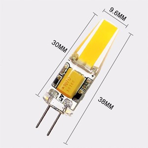 Kısılabilir 2700K 2500k 2400k 2200K 2w 3W G4 G9 Led ampul 120v 230v 24V Cob Led ampul - Product Image 5