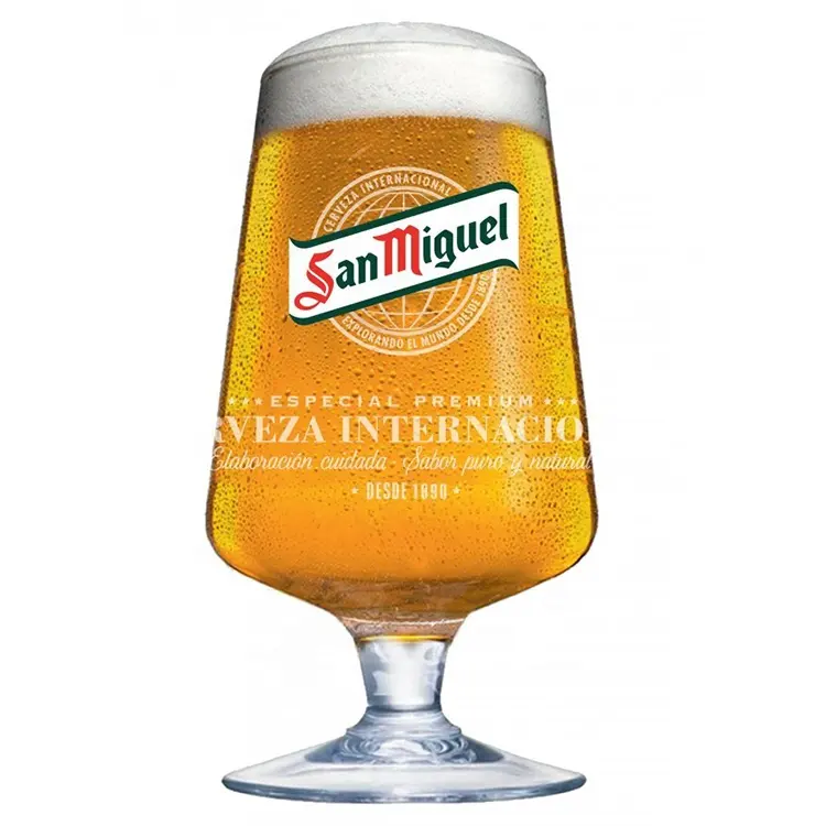 수제 대형 파인트 안경 20oz san miguel 맥주 유리 잔