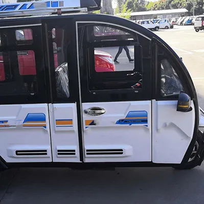 Cina Fornitore di 4 passeggeri Chiuso Cabina Triciclo Elettrico per Passeggeri AM71
