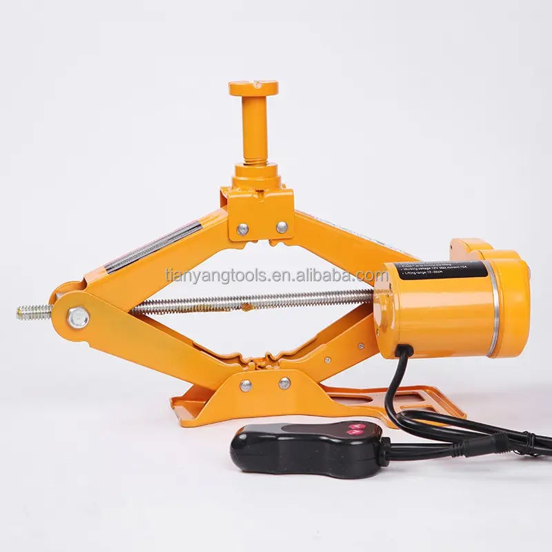 High Quality CE ISO Approved Professional Mini Portable 3T Full Automatic Electric Scissor Car Jack for Emergency Repair