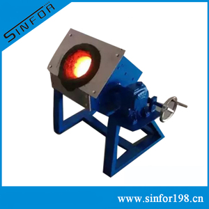 Forno elétrico de derretimento da indução 50 <span class=keywords><strong>kg</strong></span> para fundição de alumínio