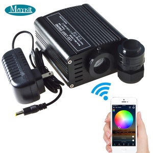 Controllo WIFI Per Telefono 16W RGB HA CONDOTTO LA Luce Del Motore con la Funzione di Temporizzazione di Controllo <span class=keywords><strong>DMX</strong></span>