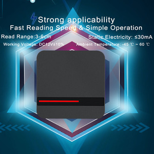 Eseye 13.56MHZ/125KHZ Smart Chip <strong>Card</strong> <strong>Reader</strong> Door <strong>Access</strong> Control System With Lock IP68 Waterproof