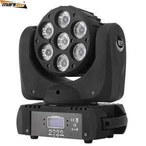 פרו DJ אורות 7x18W RGBWA UV 6 ב 1 אופנה להראות Sharpy הזזת ראש אורות למכירה