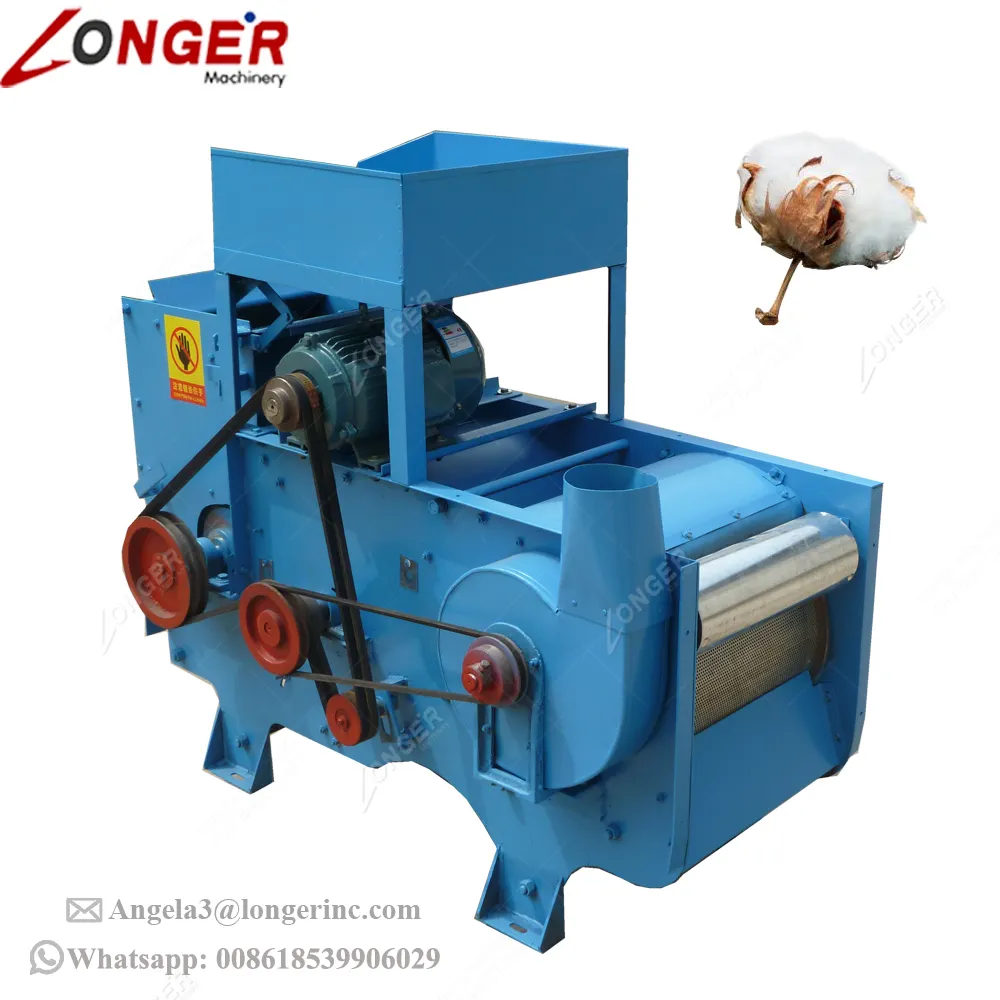 Máquina de limpeza do algodão da separação de sementes do algodão primoroso melhor preço