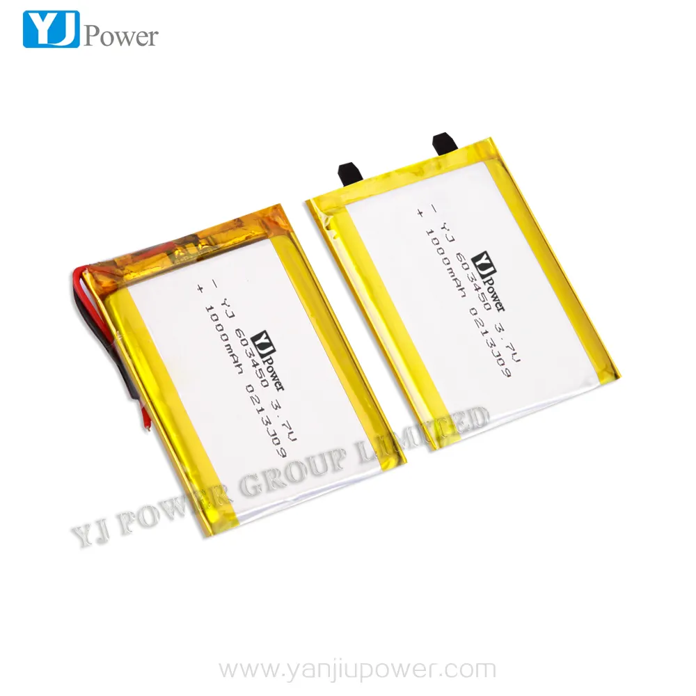 Li-Ion Rc Mainan Seks Paket Baterai Polimer Lithium Isi Ulang Daya 3.7V 1000Mah Lipo