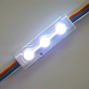 DC12V 3smd 5050 IP67 samsung โมดูล rgb หน้าร้านนำแสงที่มีเลนส์ - Product Image 1