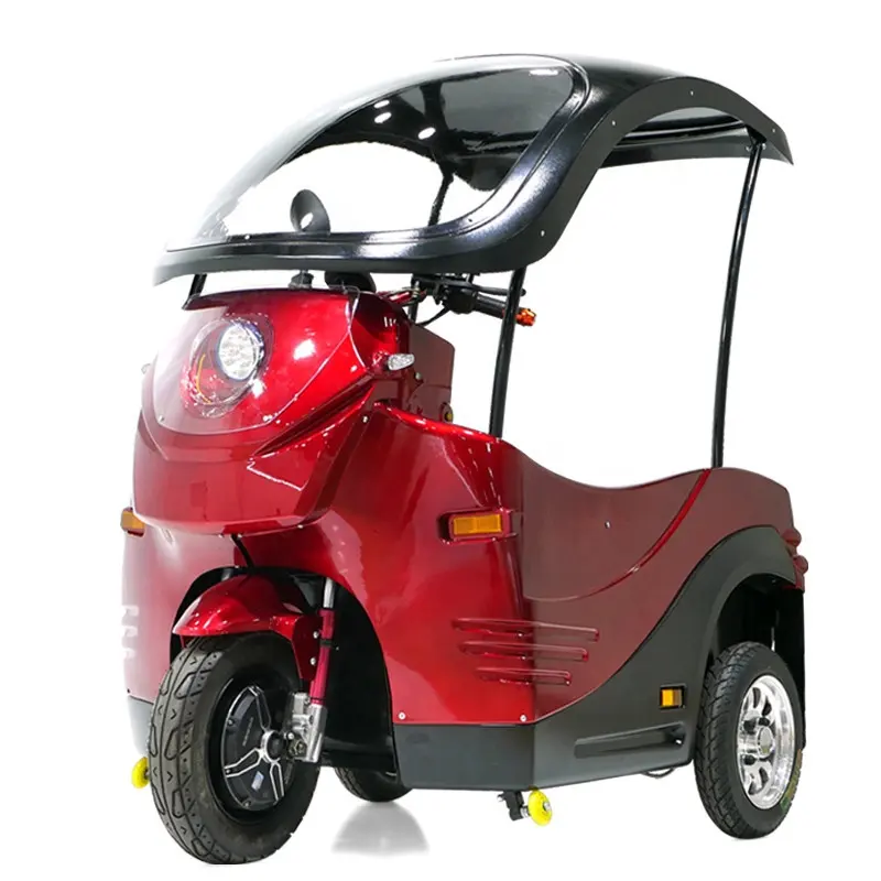 Nuovo design, tricicli elettrici economici scooter elettrico a tre ruote per disabili e presidente delle ruote, auto elettrica ev per disabili