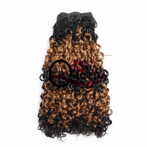Mayqueen 1B/30 Brezilyalı Remy İnsan Saç Kabarık kıvırcık saç uzantıları Funmi Saç Demetleri - Product Image 6