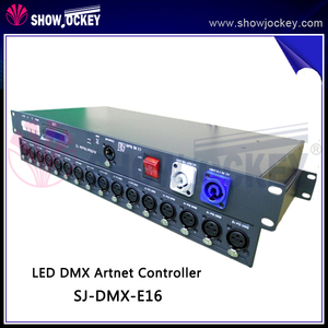 DMX512 ws2811 ws2812 RGB светодиодный контроллер DMX artnet, узловой конвертер, 16 портов, сценическое освещение, контроллер dmx artnet - Product Image 6