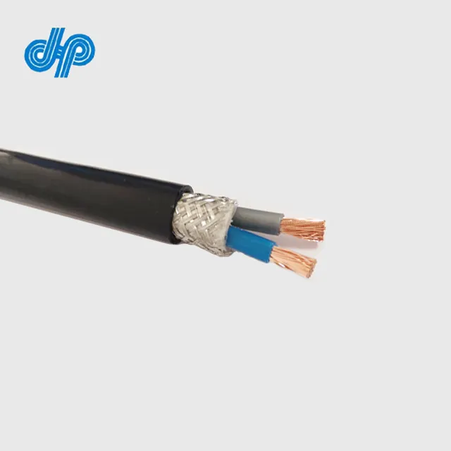 0,6/1KV 2x1 6/2 5mm2 CU/XLPE/LSZH/CWS/LSZH XCMK XCMK-HF libre de halógenos dc cable de alimentación