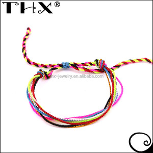 Do It by Yourself Simple and Fashion Five Color <strong>DIY</strong> String <strong>DIY</strong> Bracelet