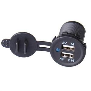 12V 3.1A çıkış gücü jak soketi USB şarj aleti