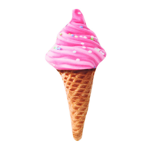 Helado rosa