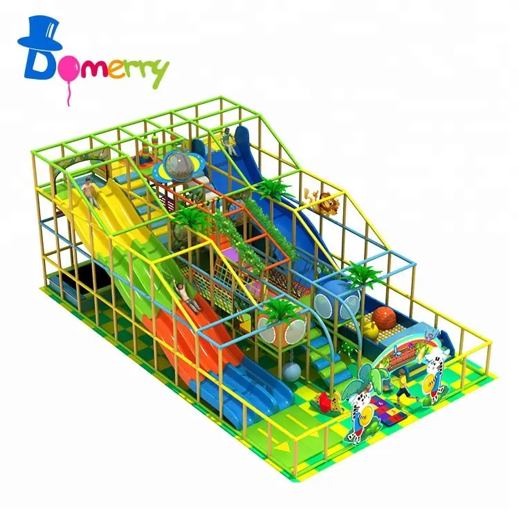 Hot Sale Customized Design Wooden Playground Maze Kids Slide Parque infantil Indoor Adventure Park para diversão
