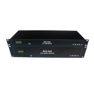 Controlador de luz LED DMX 8 universe Artnet, DMX512, con software de matriz - Product Image 1