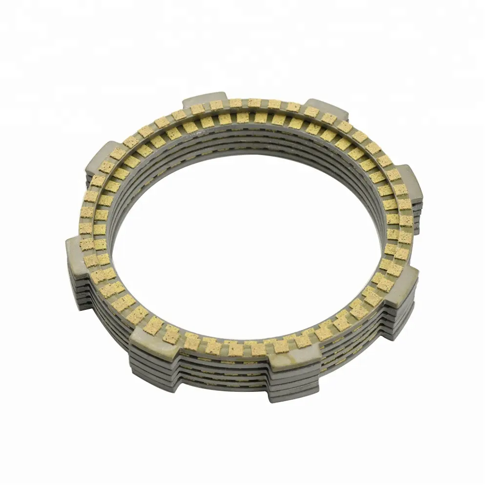 Resistência a altas temperaturas e resistente ao desgaste 125CC Fiber Clutch Plate na motocicleta para Honda CG125 CBT125 CG CBT 125 CC