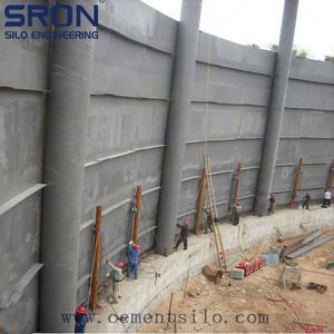Silosi za cimento, sistema de silo do cimento 5000ton construído em laos