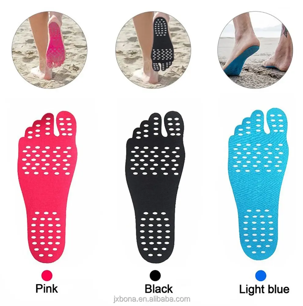 2mm Waterproof anti slip self adhesive sticky Nakefit sole for feet