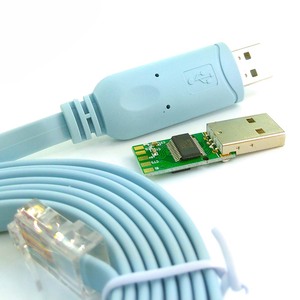FTDI FT232R USB RS232 to RJ45 for Rollover Console Cable for H3C Juniper Router Console