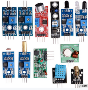 16pcs/lots <strong>Raspberry</strong> <strong>Pi</strong> 3 <strong>Sensor</strong> &amp;<strong>Raspberry</strong> <strong>Pi</strong> 2 Model B Module Board Package 16 Kinds of <strong>Sensor</strong> Set Kit