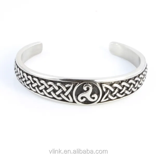 ingrosso maschio braccialetto celtic produttore di gioielli