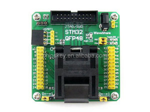 STM32-QFP48 STM32 STM32F STM32F1 STM32L LQFP48 QFP48 programmatore programmazione JTAG SWD Port IC Test & Burn-in IC5 - Product Image 3