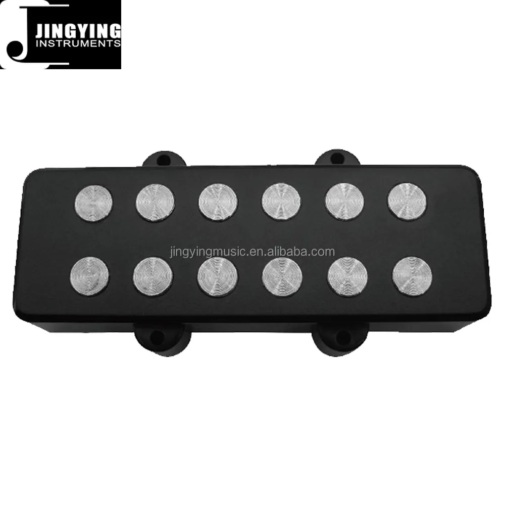 Bán buôn Guitar Điện và Bass Pickups Series, 6JF09 Gốm Thanh Nam Châm 9.5mm Cực Lớn Mảnh Bass Guitar Pickups