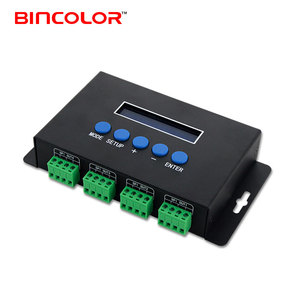 BC-204 4 канала пиксель света управлением DMX Ethernet для DMX SPI ucs1903 2904 пиксель света светодиодный контроллер ws2811 конвертер - Product Image 1