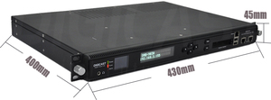 Broadcast tv decodificador via satélite 4 2, <span class=keywords><strong>mpeg2</strong></span> h.264 sd hd decodificação ci biss decrytion 4 2 0 profissional ird