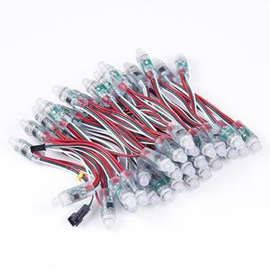 12mm Ws2811 Addressable Rgb <strong>Led</strong> Module Light 50LEDs/string 5V Round Shape IP68 Waterproof 1903 Digital <strong>Pixel</strong> <strong>Led</strong> Light Lightbox
