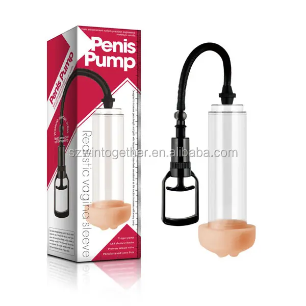 Male penis pump penis enlargement device
