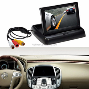 2 <strong>Video</strong> <strong>Input</strong> 4.3&quot; Foldable HD Color TFT-LCD <strong>Monitor</strong> Screen Fits All Car Reversing Camera and CCTV Camera for Vehicle Parking - Product Image 2