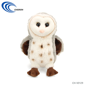 Beyaz Baykuş Peluş Yumuşak Oyuncaklar Moda Sevimli Yumuşak Beyaz Peluş Baykuş
