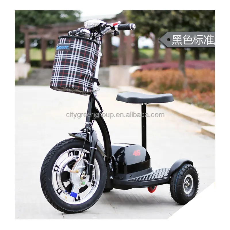 3 wiel driewieler scooter voor gehandicapten
