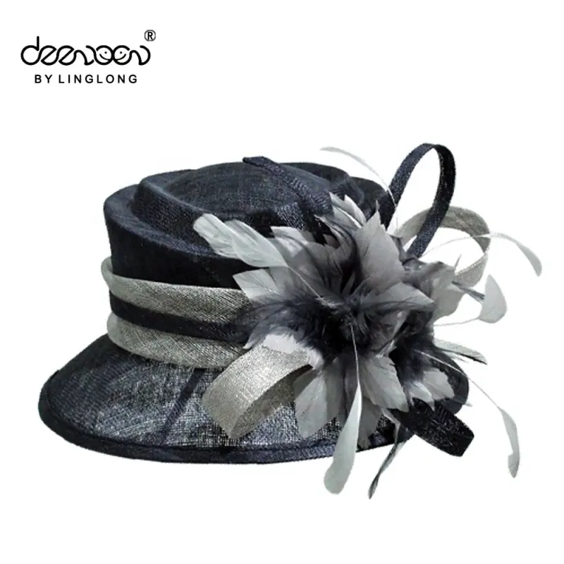 Cappelli da chiesa eleganti cappelli da donna eleganti cappelli da donna per matrimonio chapeau de mariage per signore con rifiniture