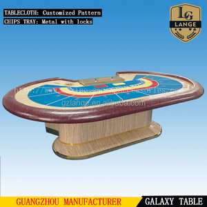 Sang Trọng 9 Người Chơi Baccarat Bảng Casino Bàn Chơi Game Cho Casino - Product Image 2