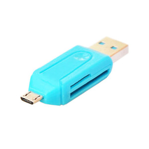 2In1 SD读卡器USB C读卡器2合1 USB TF/Mirco SD智能存储卡读卡器类型C OTG闪存驱动器读卡器适配器 - Product Image 3